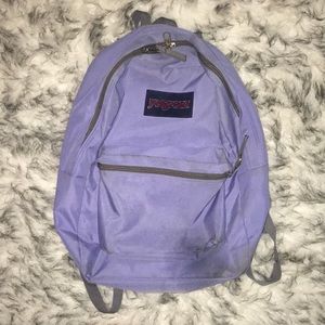 Bleached denim jansport